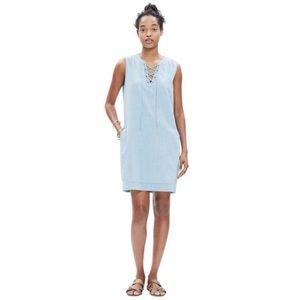 MADEWELL CHAMBRAY DRESS